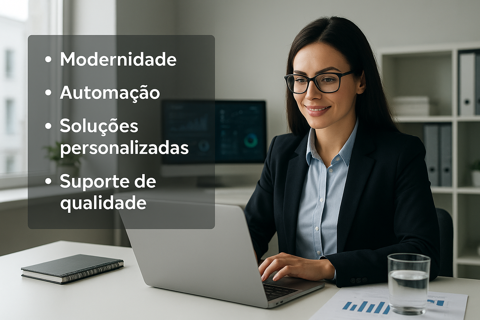 Diferenciais: modernidade, automação, personalização e suporte